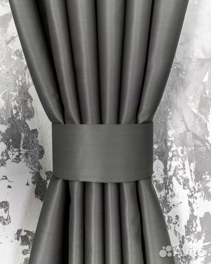 Шторы Амадео графит