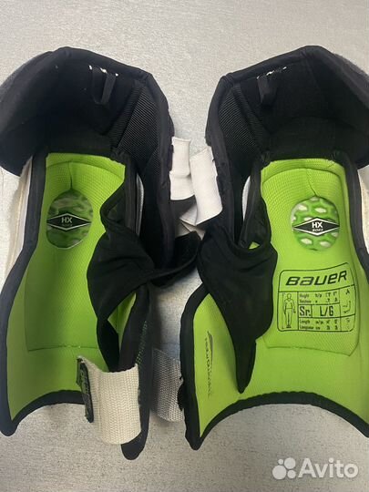 Налокотники хоккейные bauer one 80 SR