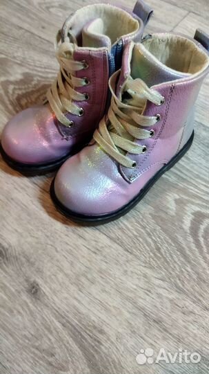 Ботинки демисезонные для девочки 24 размер