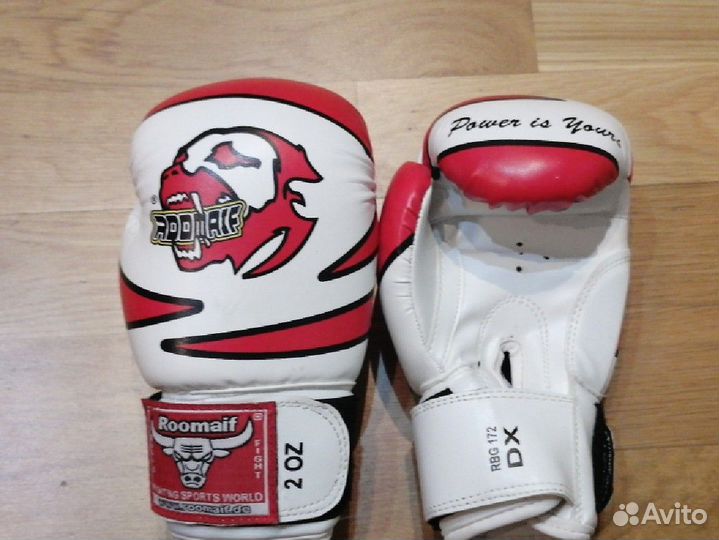 Боксерские перчатки детские 2 oz