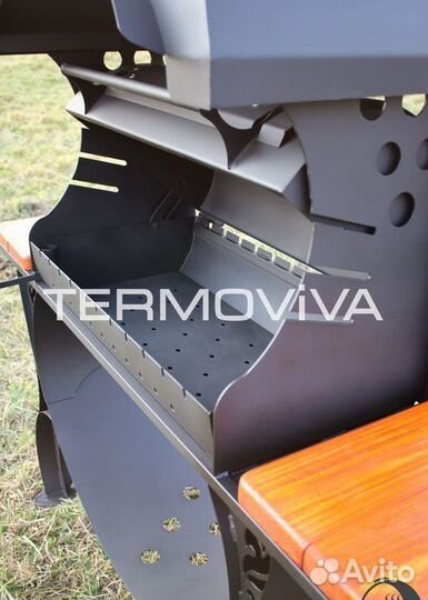 Мангал коптильня