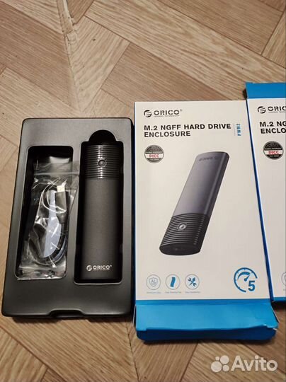 Внешний бокс Orico M.2 SATA ngff-USB3.0 (5 Gbps)