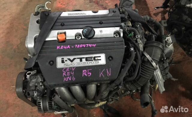 Двигатель K24A 2,4 Honda Хонда CR-V 3 CRV CRV-3