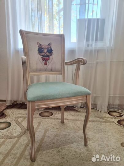 Дизайнерский стул, новый, дерево