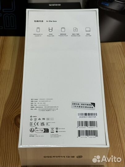 Insta360 x3 новая + 64gb