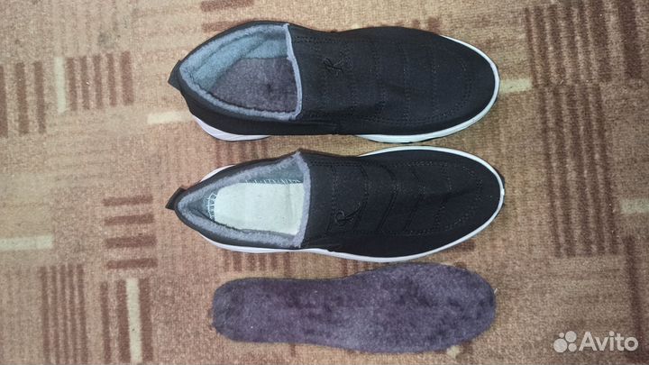Кеды слипоны мужские