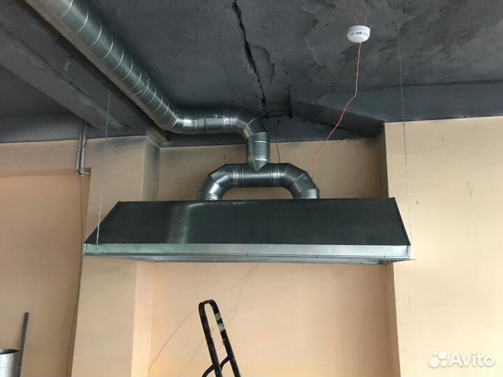 Очистка и монтаж вентиляции