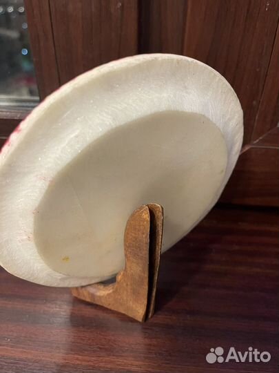 Ганеша тарелка из мрамора