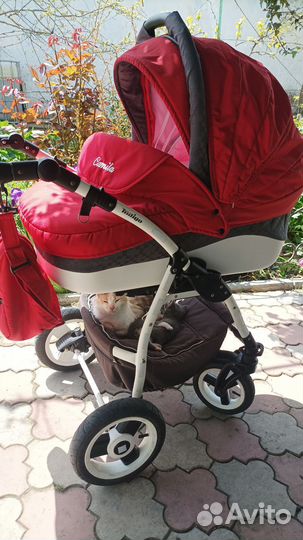 Коляска 3 в 1 индиго