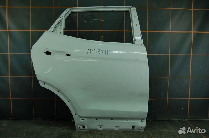Дверь задняя правая - Hyundai Santa Fe 3