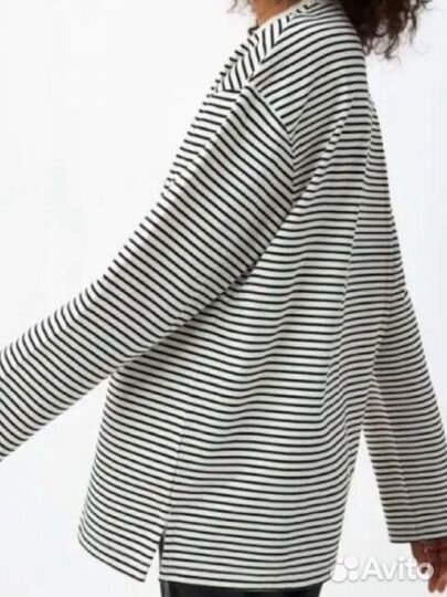 Лонгслив в полоску sela