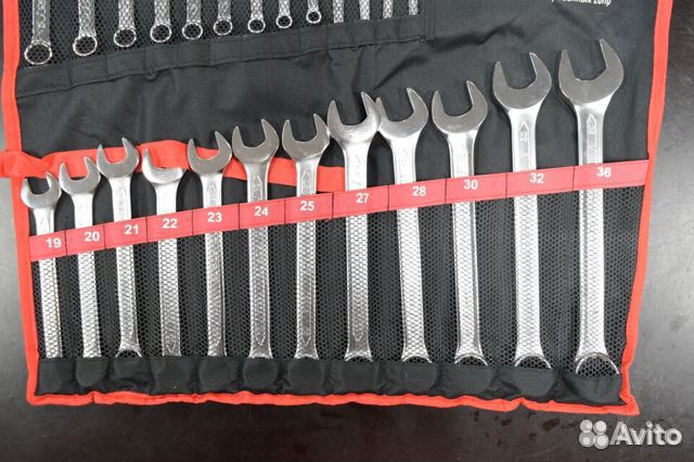 Набор ключей гаечных комбинированных 6-32 мм, 26пр