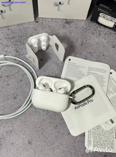 Air Pods Pro 2 Premium качество+блок Type-c (Арт.1