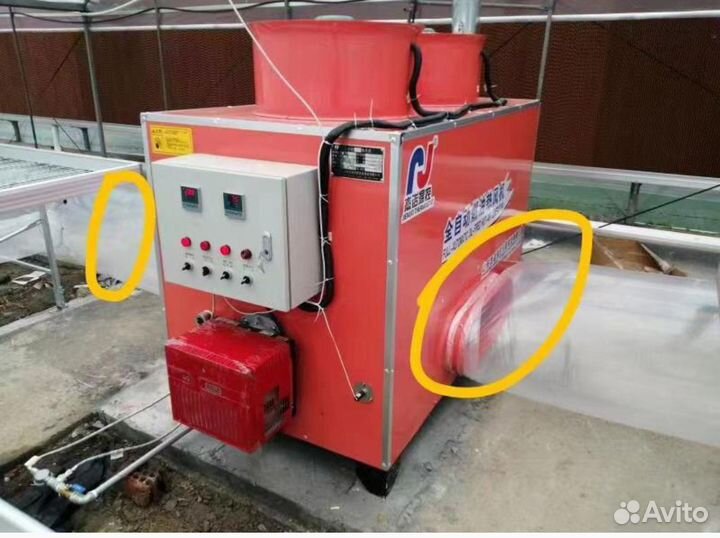 Газовый воздухонагреватель