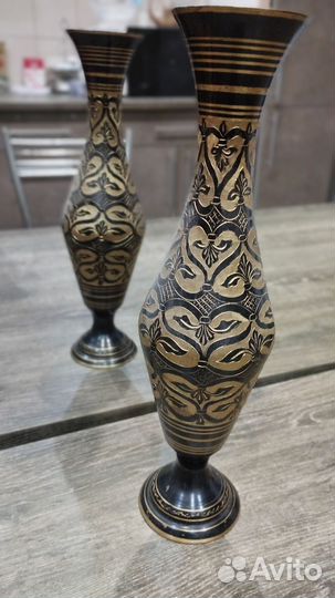 Ваза винтажная. Сталь