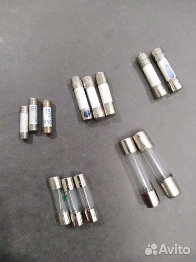 Предохранители керамические вп1-1, стеклянные