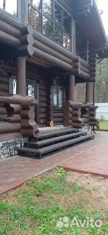 Металлические ступени, каркас, перила