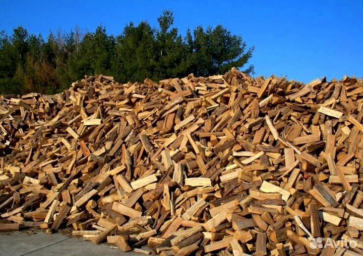 Дрова колотые