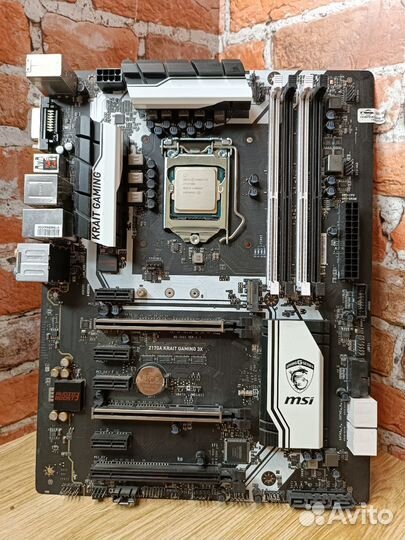Материнская плата MSI Z170A krait gaming 3X