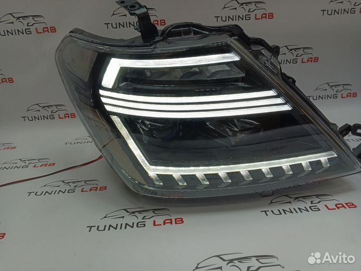 Nissan Patrol Y62 тюнинг Фары Фара Оптика LED