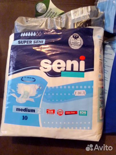 Памперсы для взрослых seni