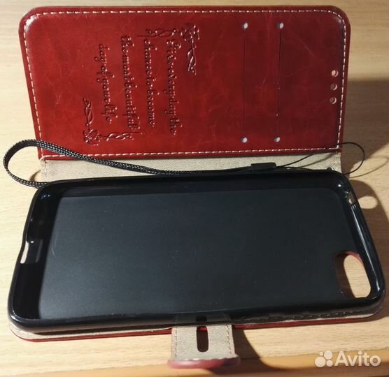 Новый Кожаный чехол к Honor-7s