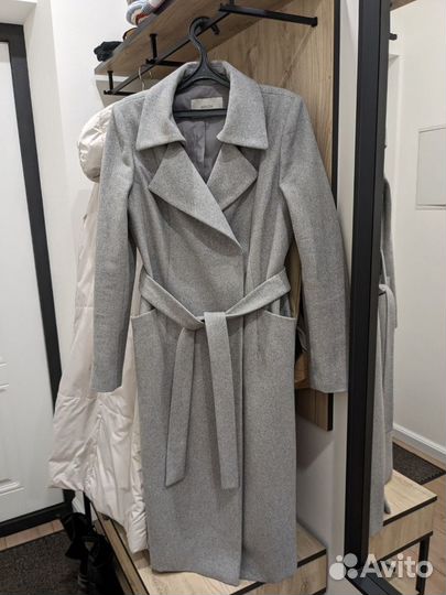 Пальто женское демисезонное, шерсть 44 размер