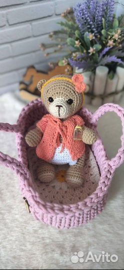 Вязаные игрушки ручной работы