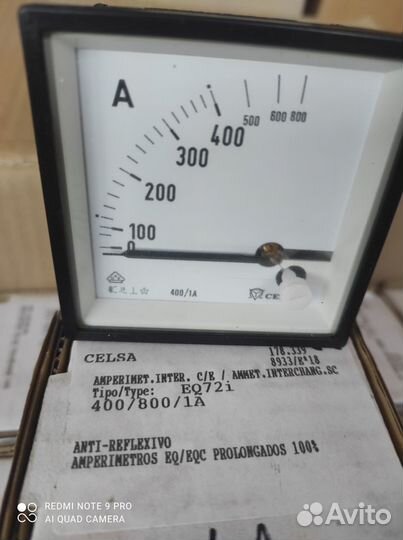 Амперметр Максиметр EMC96. /5A