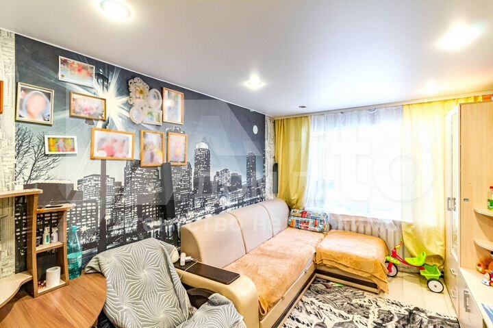 3-к. квартира, 53,2 м², 1/4 эт.