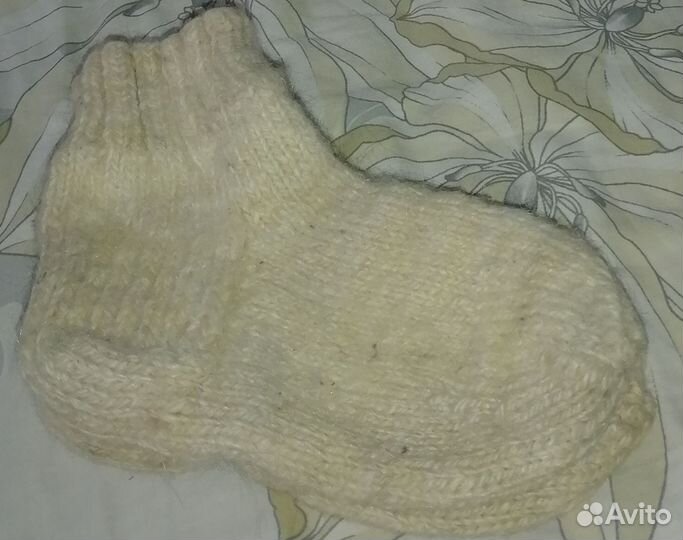 Носки натуральные шерстяные из овечьей шерсти