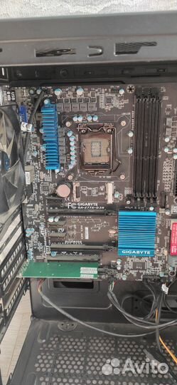 Материнская Плата gigabyte z77x-g3h lga1155