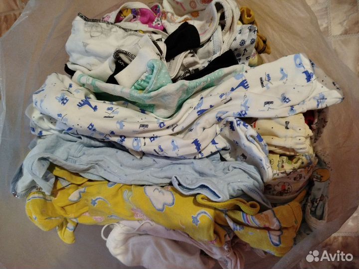 Детские вещи пакетом от 0 до 6 месяца