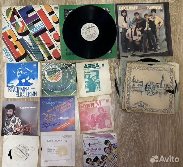 Виниловые пластинки СССР