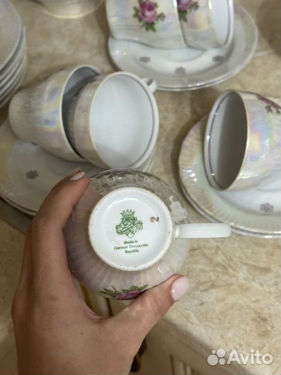 Сервис фарфор чайный