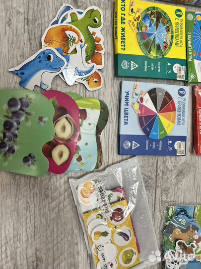 Пакет развивающих игр 1-3 лет