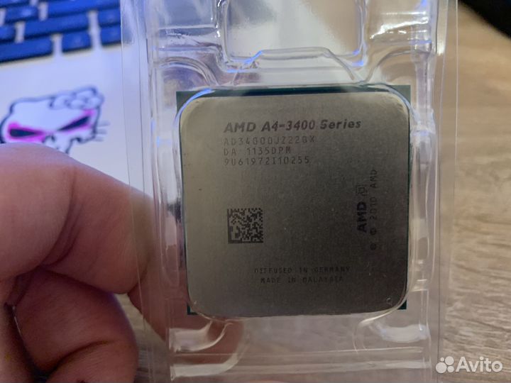Процессор AMD A4-3400 FM1