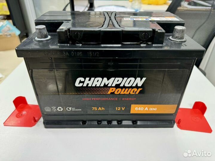 Аккумулятор 75AH 640A