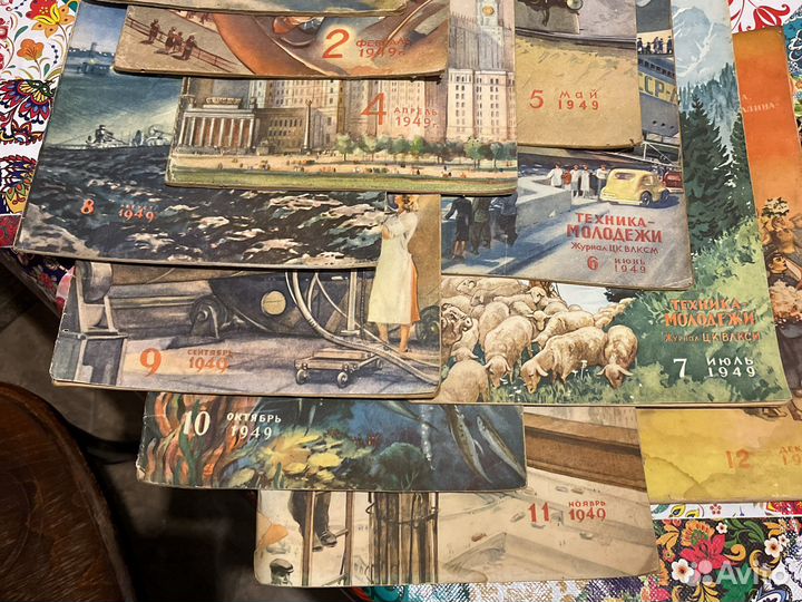 Журналы «Техника-молодежи», 1949 год