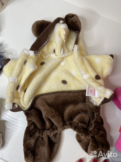 Одежда для собак мелких пород пакетом