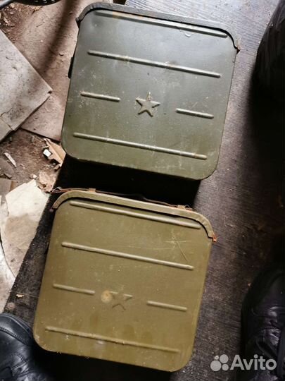 Короба ящики максим металлические пулемётные