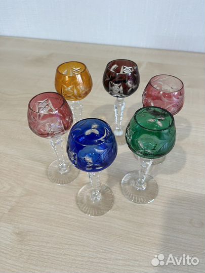 Хрустальные рюмки ГДР