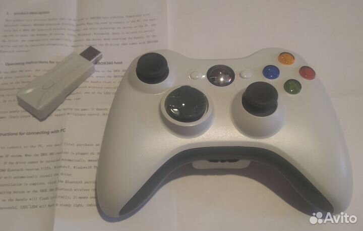 Геймпад джойстик беспроводной для XBox 360