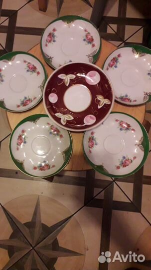 Тарелки селедочницы дулево