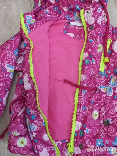 Полукомбинезон и куртка на девочку 80 86