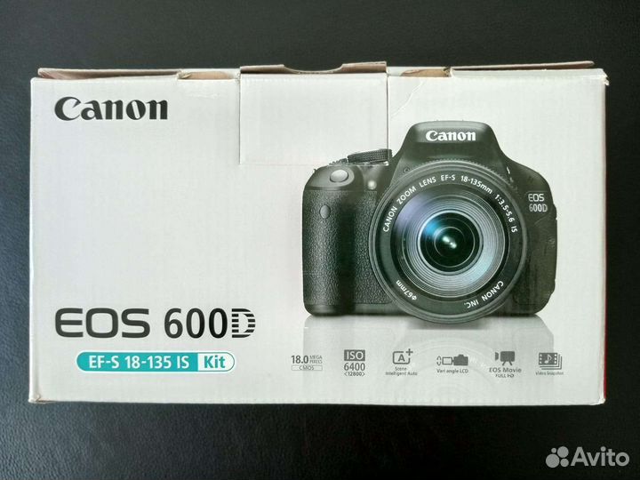 Зеркальный фотоаппарат canon 600d