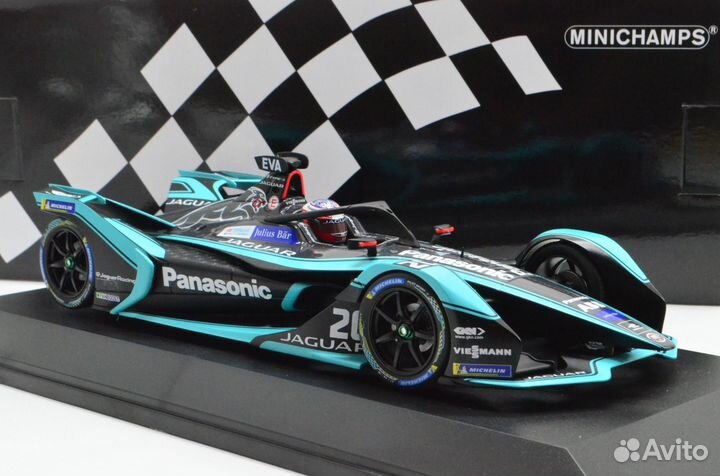 1/18, Jaguar I-Type III Formula-E, Mitch Evans