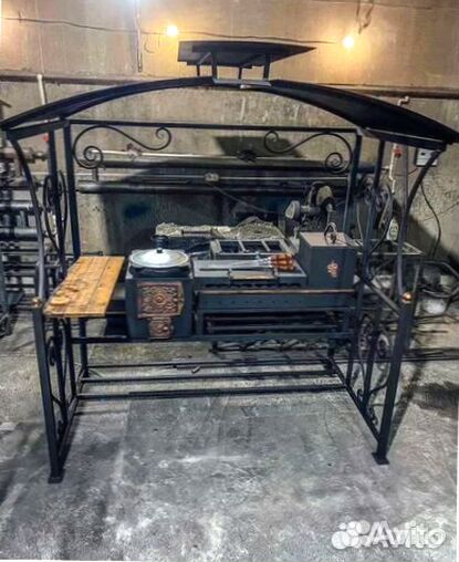 Мангал С крышей
