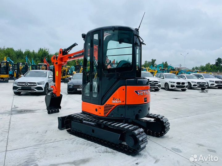 Мини-экскаватор Hitachi ZX30UR, 2018