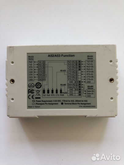 Конвертер moxa А52/А53